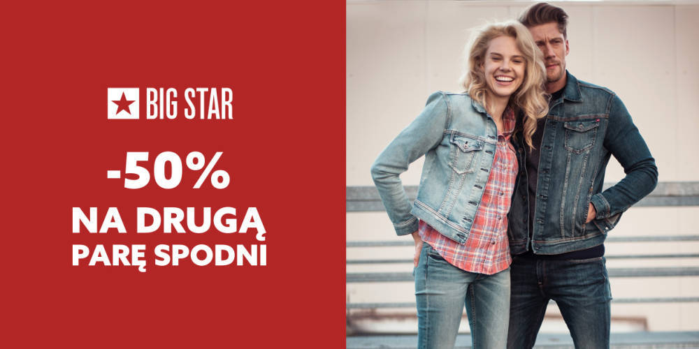 -50% na drugą parę spodni - 1