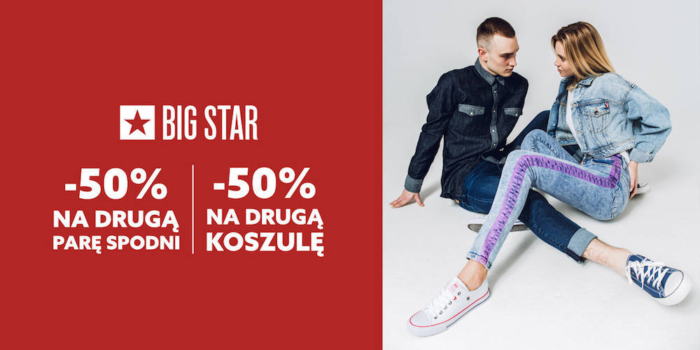 -50% na drugą parę spodni -50% na drugą koszulę - 1