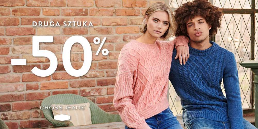 Druga sztuka -50% w Cross Jeans - 1