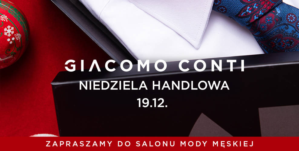 GIACOMO CONTI - NIEDZIELA HANDLOWA 19.12 - 1