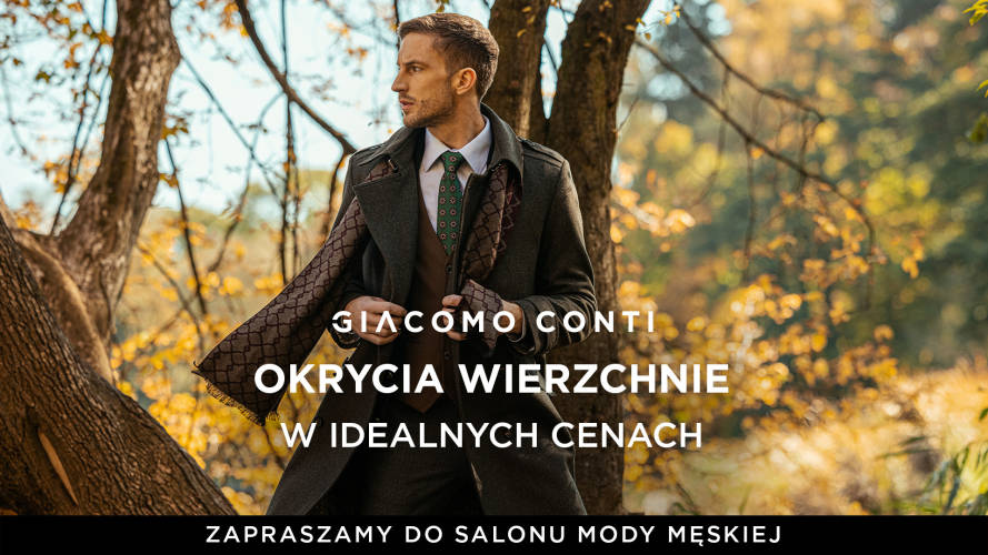 Czas na stylowe okrycia wierzchnie Giacomo Conti - 1