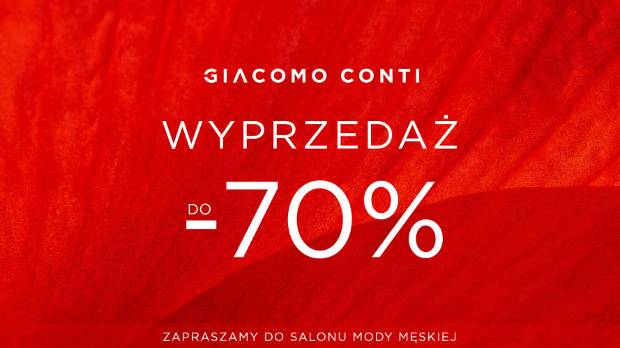 Wielka Wyprzedaż do -70% w Giacomo Conti! - 1