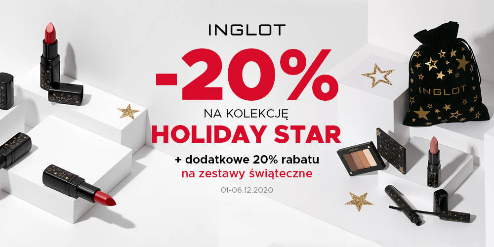 -20% na produkty świąteczne w INGLOT - 1