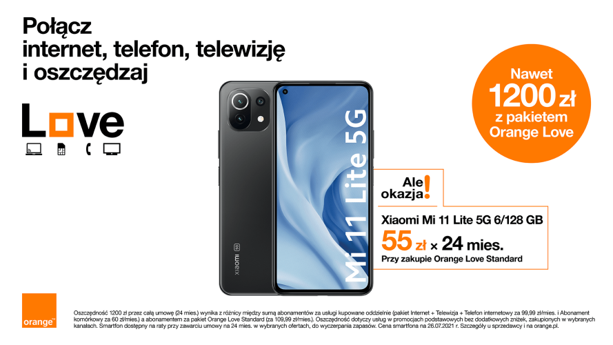 Połącz internet, telefon, telewizję i oszczędzaj z ORANGE - 1