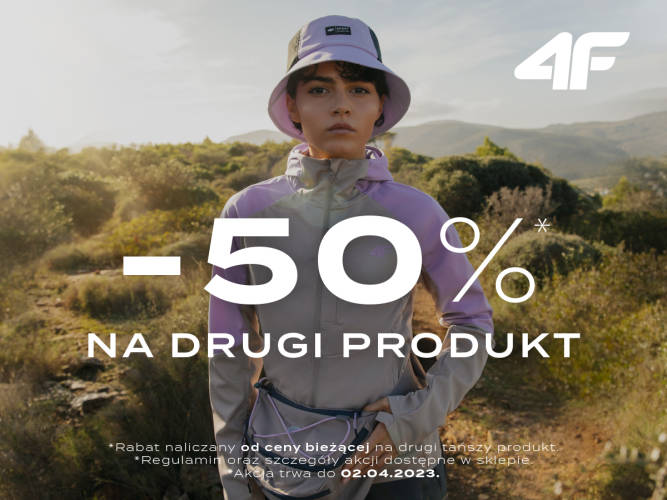 50% NA DRUGI PRODUKT 4F - 1