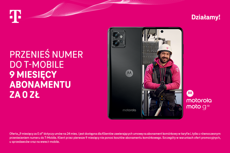 Przenieś numer do T-Mobile i zyskaj 9 miesięcy abonamentu za 0 zł. - 1