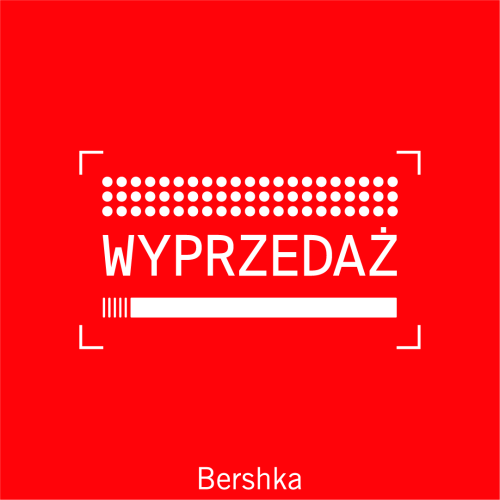 Zapraszamy na wyprzedaż do sklepu Bershka. - 1