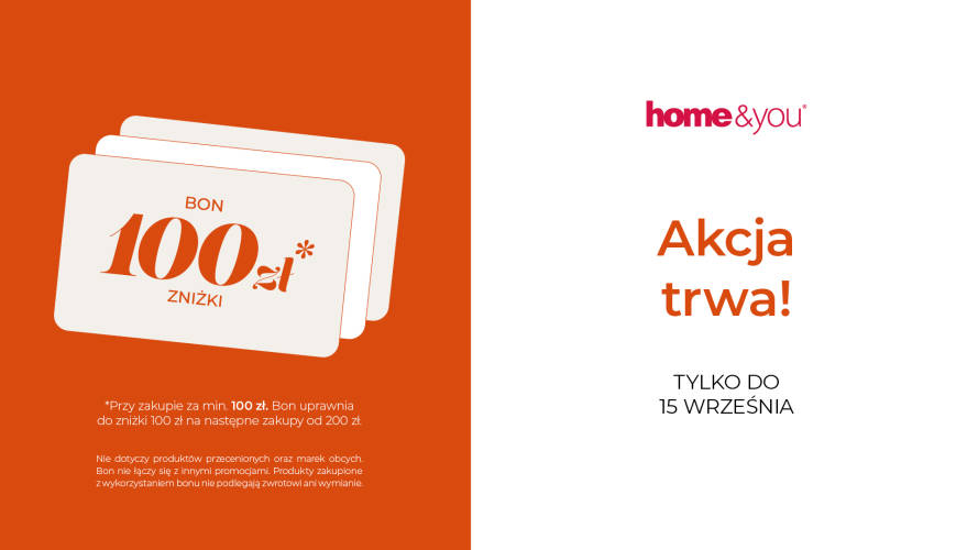 Akcja BON 100zł w home&you - 1