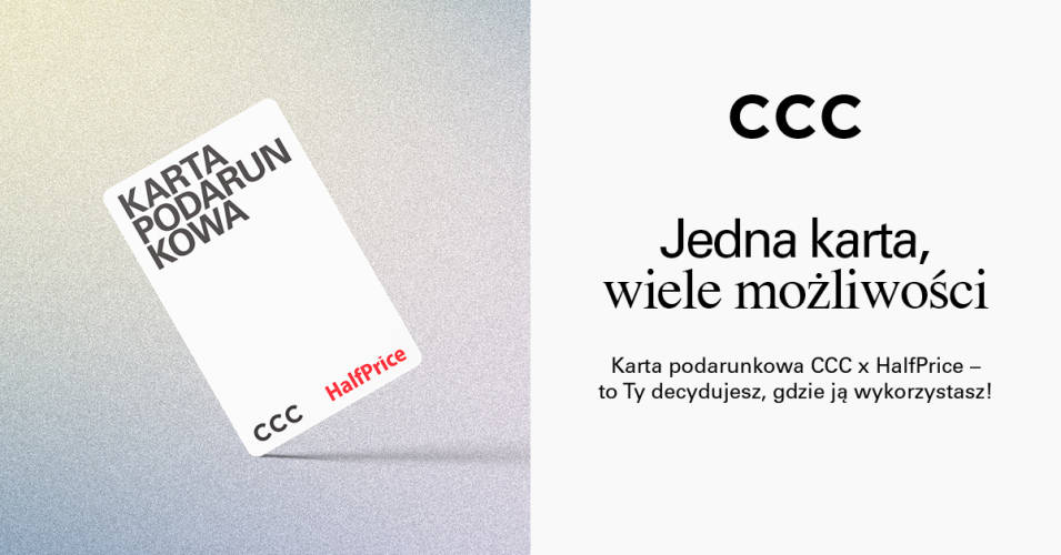 Karta podarunkowa CCC x HalfPrice - 1