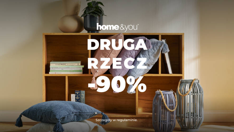 DRUGA RZECZ -90% w salonach home&you - 1