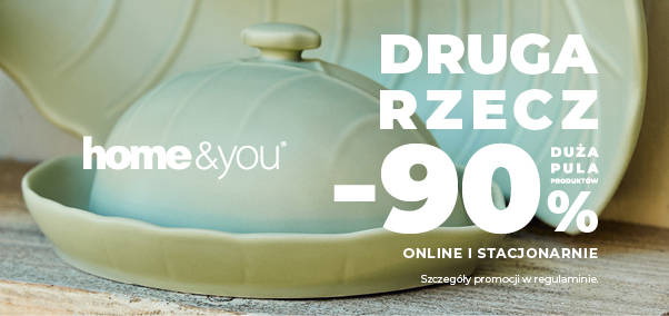 DRUGA RZECZ -90% taniej w home&you - 1