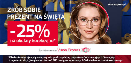 Świąteczna promocja w Vision Express - 1