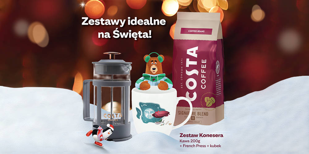 Zestawy Świąteczne Costa Coffee - 1