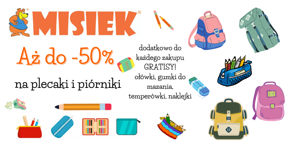 BACK TO SCHOOL w sklepie MISIEK - 1