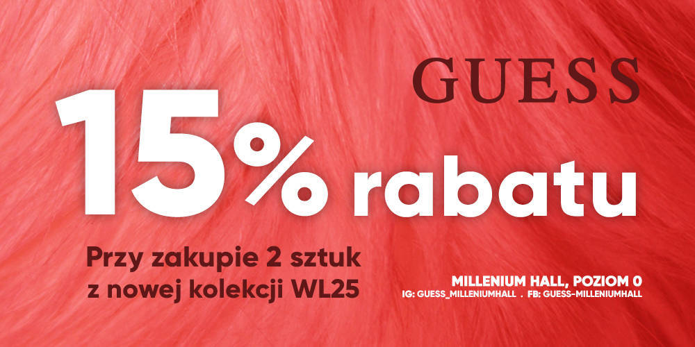 Oferta promocyjna w Guess - 1