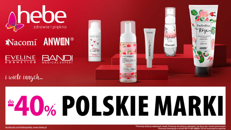 POLSKIE MARKI DO -40% HEBE - 1