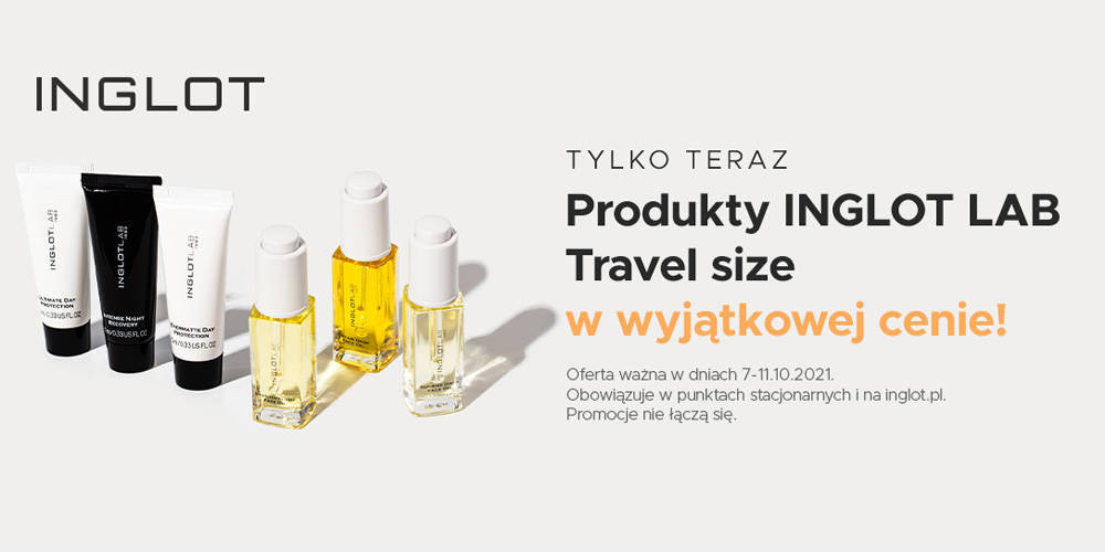 Produkty INGLOT LAB Travel size  - 1