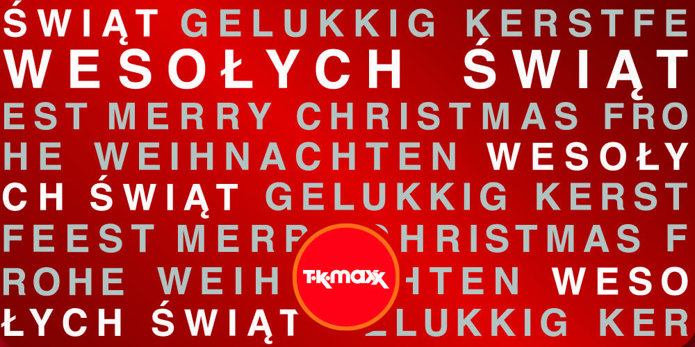 Karta upominkowa TK Maxx = trafiony prezent! - 1