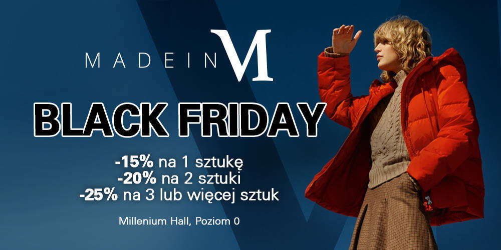 Black Friday w salonie Made in M - 1