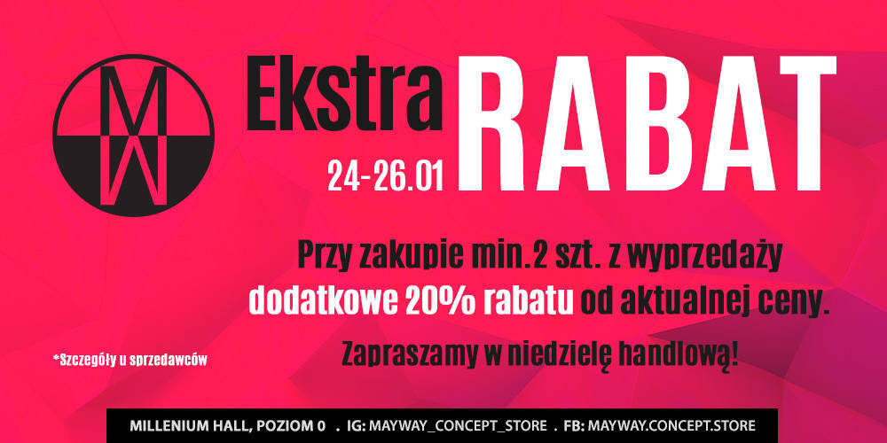 Extra rabat w MayWay Concept Store - 1