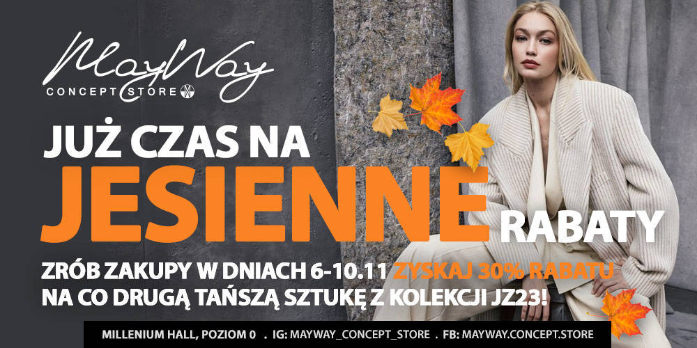 Jesienne rabaty w May Way Concept Store - 1