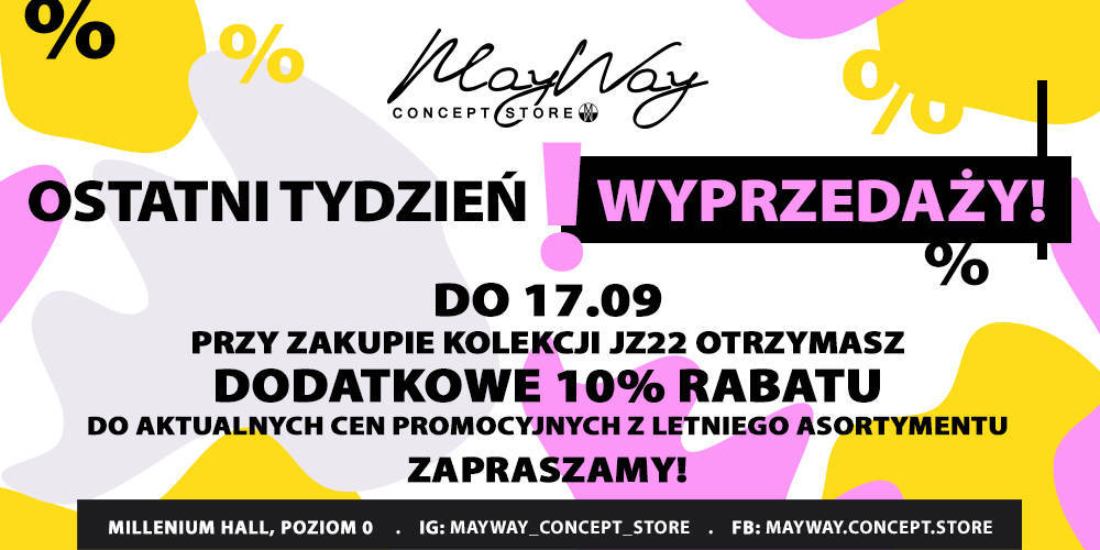 Ostatni tydzień wyprzedaży! - 1