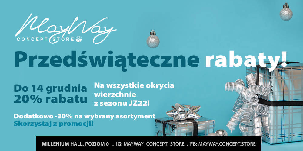 Przedświąteczne rabaty May Way Concept Store - 1