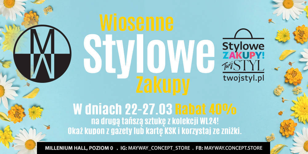 Wiosenne Stylowe Zakupy z MayWay - 1