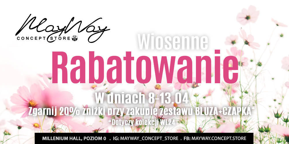 Wiosenne rabatowanie w May Way Concept Store - 1