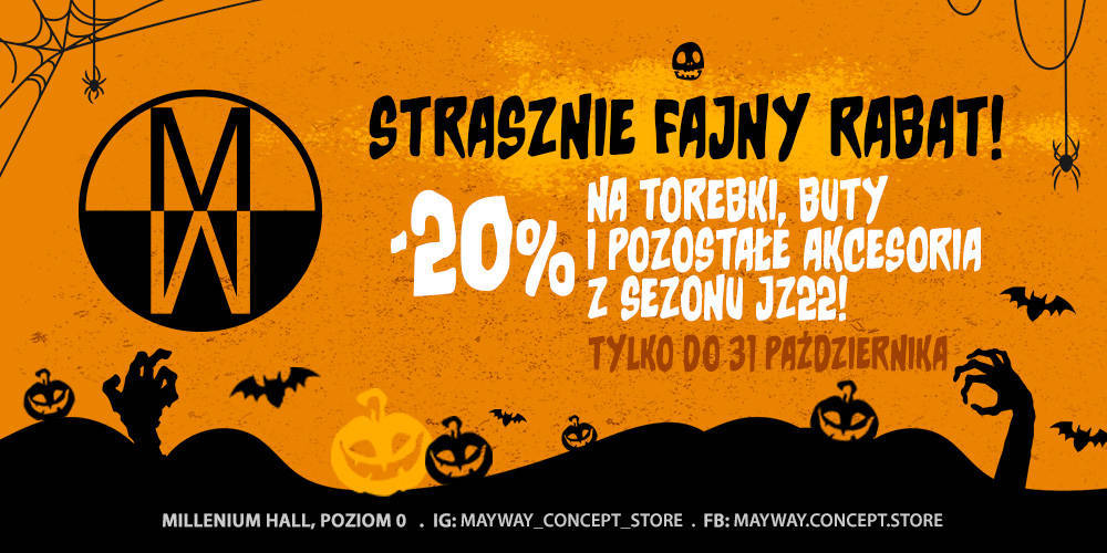 Strasznie fajny rabat! -20% na torebki, buty i pozostałe akcesoria z sezonu JZ22 May Way Concept Store - 1