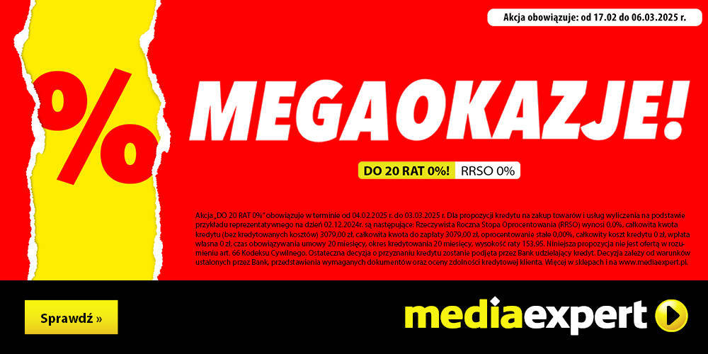 Mega okazje w Media Expert - 1