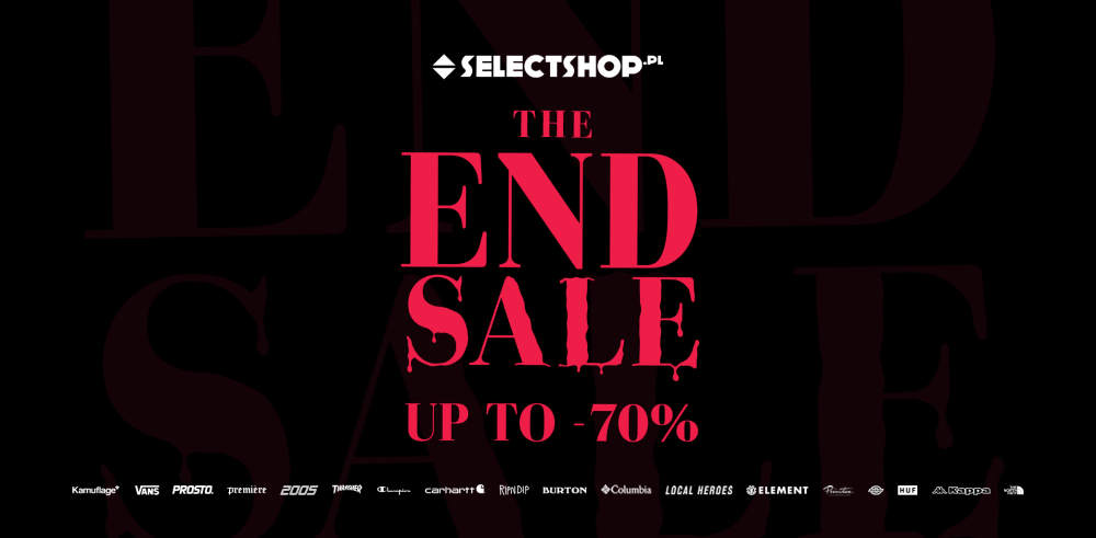 End Sale w Selectshop! Rabaty nawet do 70%  - 1