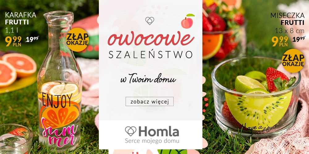 Inspiracje HOMLA owocowe szaleństwo  - 1