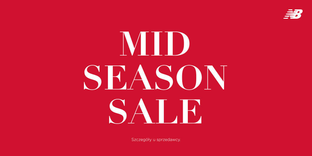 Mid season sale w NEW BALANCE - 1