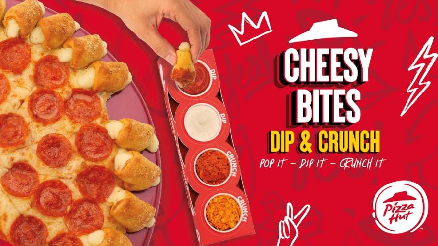 Cheesy Bites Pizza Hut - 1