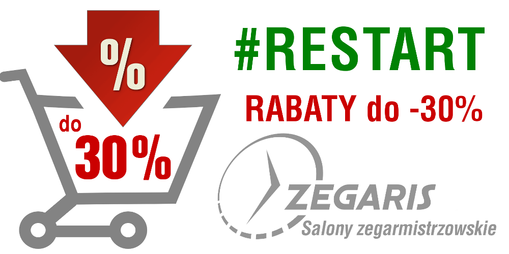 rabaty do -30% w ZEGARIS - 1