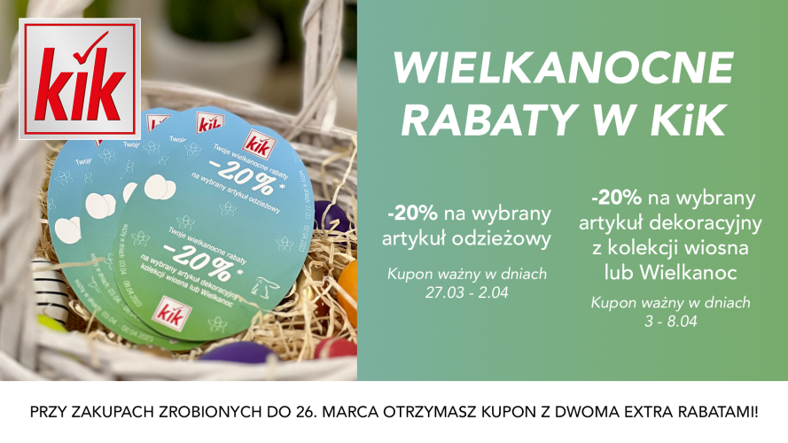 Wielkanocna promocja KiK - 1