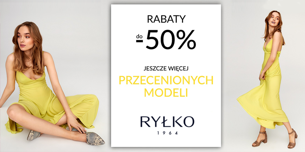  Ryłko do -50% rabatów i jeszcze więcej przecenionych modeli - 1