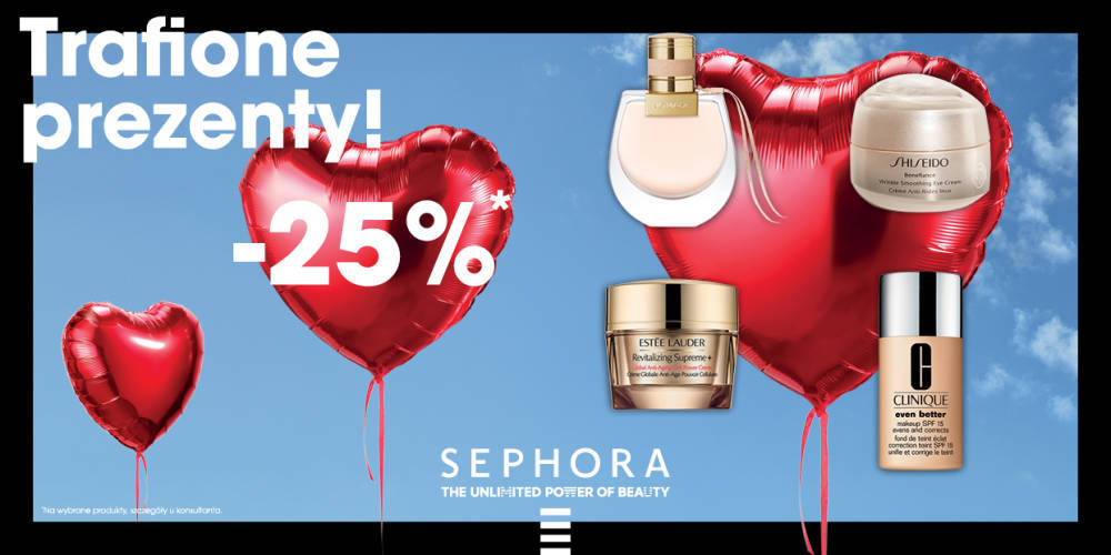 WALENTYNKI W SEPHORA Z RABATEM -25%!  - 1