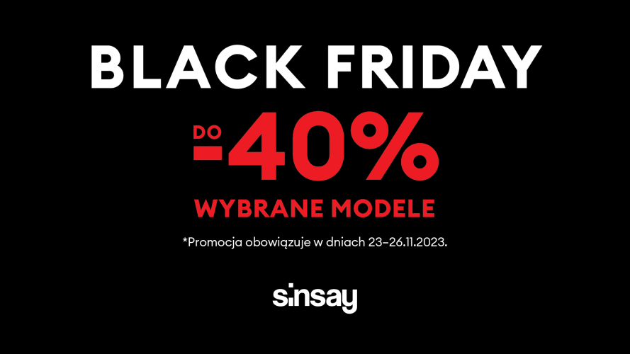 Black Friday w Sinsay - 1