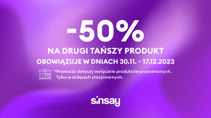 Świąteczna promocja Sinsay - 1