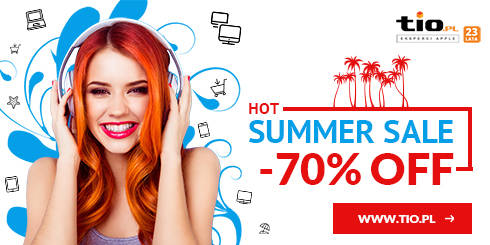 Hot Summer SALE nawet - 70% OFF na akcesoria Apple, Dell, Mophie - Wyprzedaż