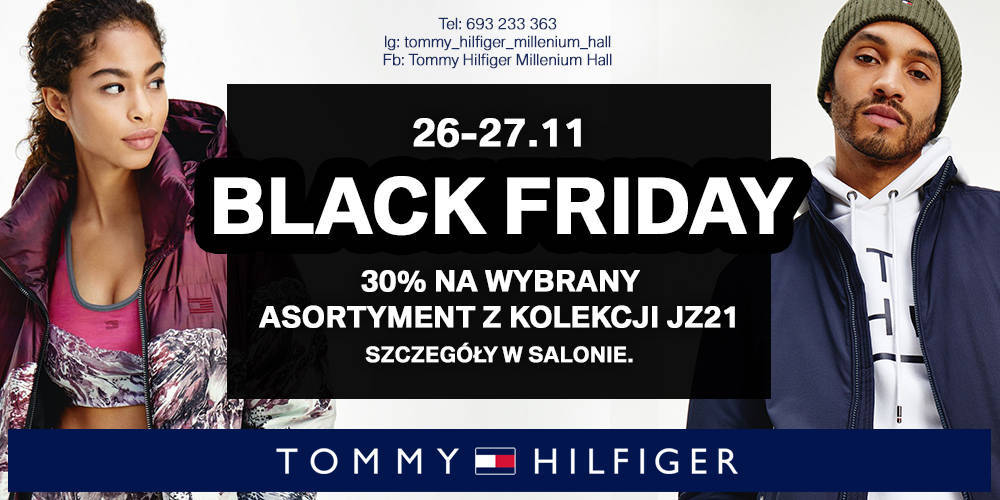 BLACK FRIDAY w salonie Tommy Hilfiger Millenium Hall - 1