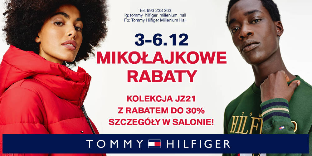 Mikołajkowe rabaty w salonie Tommy Hilfiger Millenium Hall - 1