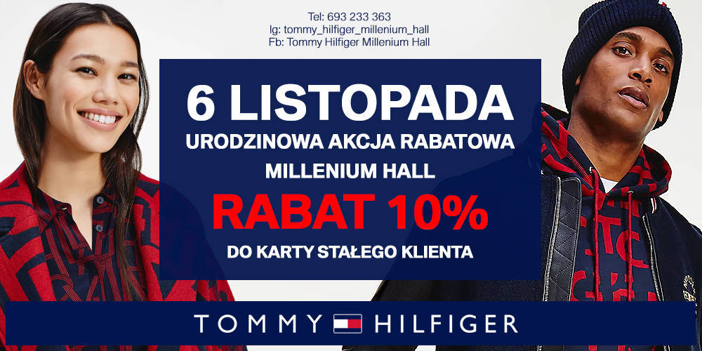 URODZINOWA AKCJA RABATOWA - TOMMY HILFIGER - 1