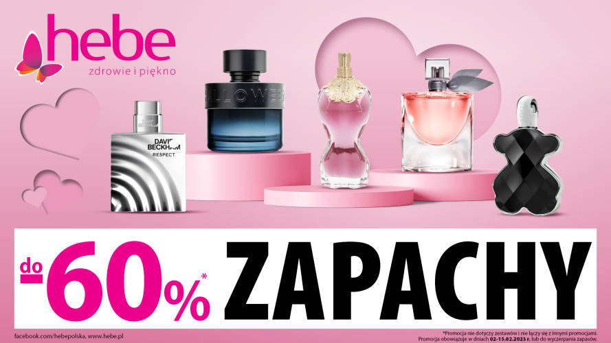 ZAPACHY DO 60% TANIEJ HEBE - 1