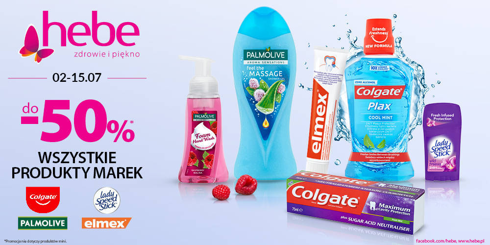 WSZYSTKIE PRODUKTY MAREK Colgate, Palmolive, Elmex, Lady Speed Stick do -50% taniej w HEBE - 1