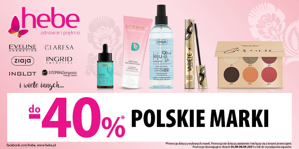 POLSKIE MARKI DO 40% TANIEJ w HEBE - 1