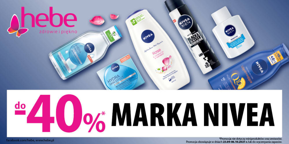 PRODUKTY MARKI NIVEA DO 40% TANIEJ  - 1