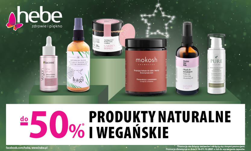 PRODUKTY NATURALNE I WEGAŃSKIE DO 50% TANIEJ - 1